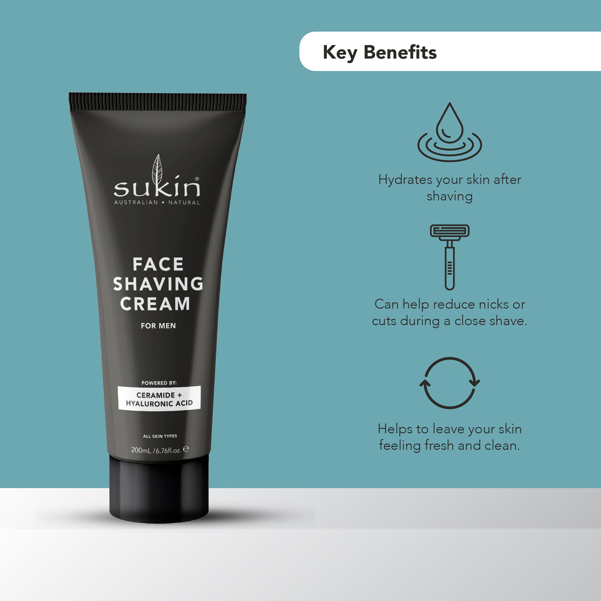 MEN'S SHAVING CREAM 200ML